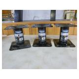 3 Shoreline Marine Seat Pedestals