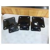 3 Shoreline Marine Seat Pedestals