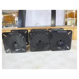 3 Shoreline Marine Seat Pedestals