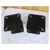 2 Shoreline Marine Seat Pedestals
