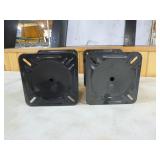 2 Shoreline Marine Seat Pedestals