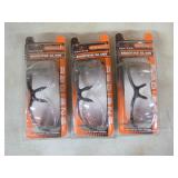 3 Pair of Radians Shooting Glasses