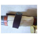 2 Timber Rattler Hunting Knives and Sheathes