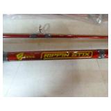 2 South Bend Rippin Stix Fishing Rods