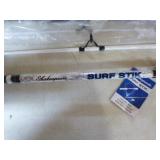 2 Shakespeare Surf Stik Fishing Rods