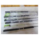 5 South Bend Ultra Fight Round House Fishing Rods