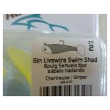 Case of Hurricane Liverwire Swim Shads