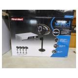 First Alert Recording Wired Camera System