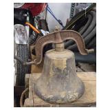 Cast Iron Bell with Clapper