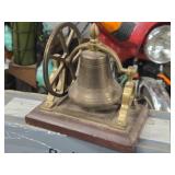 Vintage Brass Ship Bell 7" x 4 1/2" x 7"