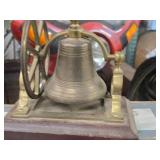Vintage Brass Ship Bell 7" x 4 1/2" x 7"