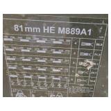 Metal Mortar Ammunition Case HEM889A1