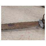 Mercury Disston Gasoline Two-Man Chainsaw Bar