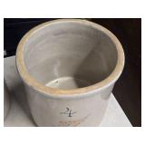Red Wing 4-Gallon Stoneware Crock 12" x 12"