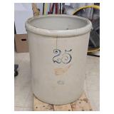 Red Wing 25-Gallon Stoneware Crock 25" x 19 1/2"