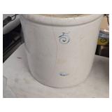 Red Wing 5-Gallon Stoneware Crock with Handles 13" x 13"