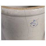 Red Wing 5-Gallon Stoneware Crock with Handles 13" x 13"