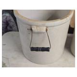 Red Wing 5-Gallon Stoneware Crock with Handles 13" x 13"