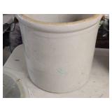 Red Wing 5-Gallon Stoneware Crock with Handles 13" x 13"