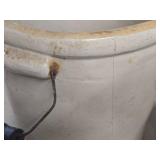 Red Wing 5-Gallon Stoneware Crock with Handles 13" x 13"