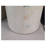 Red Wing 12-Gallon Stoneware Crock with Handles 17 1/2" x 16 1/2"