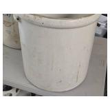 Red Wing 12-Gallon Stoneware Crock with Handles 17 1/2" x 16 1/2"