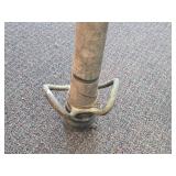 Vintage Late 19th / Early 20th Century 32" Brass and Cast Iron Fire Hose Nozzle