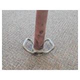 Vintage Late 19th / Early 20th Century 30" Brass and Cast Iron Fire Hose Nozzle