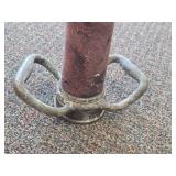 Vintage Late 19th / Early 20th Century 30" Brass and Cast Iron Fire Hose Nozzle