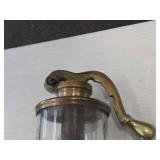 Vintage Lunkenheimer Alpha No. 6 Brass and Glass Body Oiler