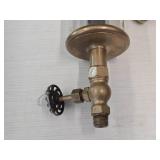 Vintage Lunkenheimer Alpha No. 6 Brass and Glass Body Oiler