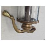 Vintage Lunkenheimer Alpha No. 6 Brass and Glass Body Oiler