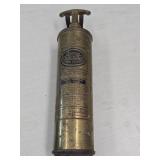 Vintage General Quick Aid Fire Guard Model 85 Heavy Duty Brass Hand Pump Fire Extinguisher