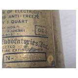 Vintage General Quick Aid Fire Guard Model 85 Heavy Duty Brass Hand Pump Fire Extinguisher