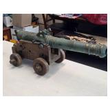 Model Cannon, Bronze Copy of Vasakanon From 1626 Swedish Metalkonst AB Carlskronay | 2nd Half 20th Century