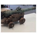 Model Cannon, Bronze Copy of Vasakanon From 1626 Swedish Metalkonst AB Carlskronay | 2nd Half 20th Century