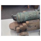 Model Cannon, Bronze Copy of Vasakanon From 1626 Swedish Metalkonst AB Carlskronay | 2nd Half 20th Century