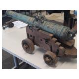 Model Cannon, Bronze Copy of Vasakanon From 1626 Swedish Metalkonst AB Carlskronay | 2nd Half 20th Century