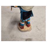 Vintage Handcrafted Hopi Kachina Native American Doll - Mudhead Clown by Artist Julie Begay 1998