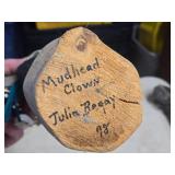 Vintage Handcrafted Hopi Kachina Native American Doll - Mudhead Clown by Artist Julie Begay 1998