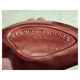 Vintage Red Wing Potteries Ashtray (wing-shape)