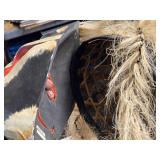 Vintage Handcarved Handpainted 20th Century Balinese Wooden Monkey Mask