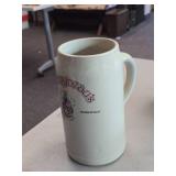Vintage 1.0-Liter Stoneware Beer Stein by J. Cousineau