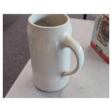 Vintage 1.0-Liter Stoneware Beer Stein by J. Cousineau