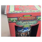 2003 Budweiser Clydsedales Holiday Edition Beer Stein - Old Towne Holiday by Budweiser (in original packaging)