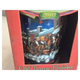 2003 Budweiser Clydsedales Holiday Edition Beer Stein - Old Towne Holiday by Budweiser (in original packaging)