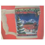 2003 Budweiser Clydsedales Holiday Edition Beer Stein - Old Towne Holiday by Budweiser (in original packaging)