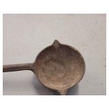 Vintage 18" Cast Iron Smelting Ladle