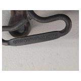 Lot of (3) Vintage Cast Iron Tools - Ice Tongs, Wood Cook Stove Lid Lifter, Shovel