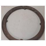 Vintage 36" Cast Iron Cannonball Sizing Tool